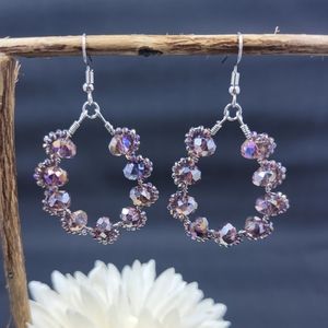 Handmade wire earrings